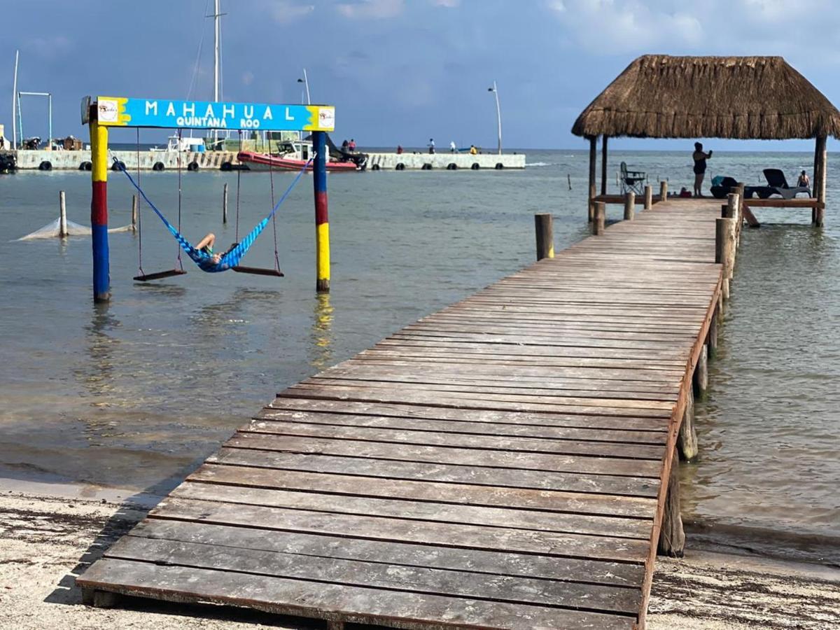 Hotel Machos Mahahual Exterior foto
