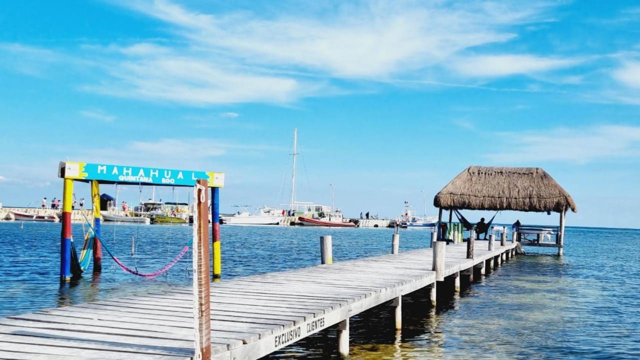 Hotel Machos Mahahual Exterior foto