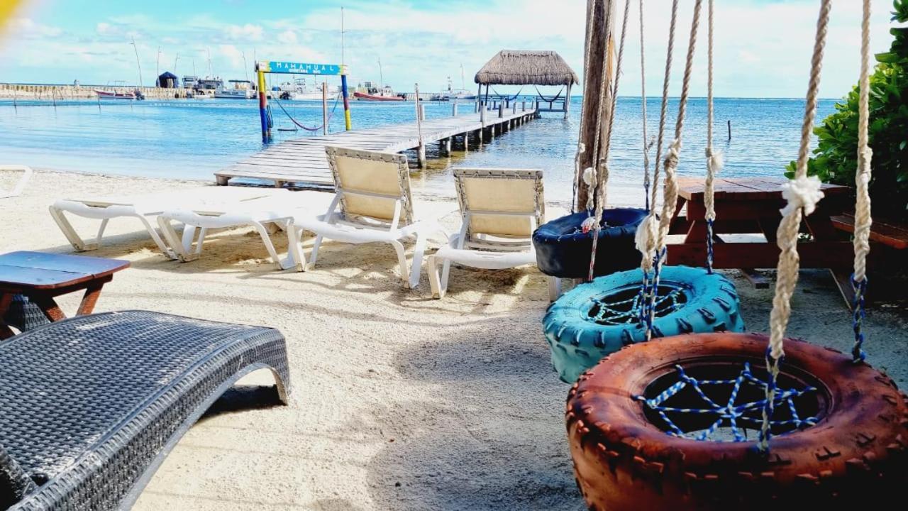 Hotel Machos Mahahual Exterior foto