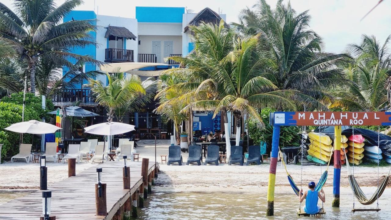 Hotel Machos Mahahual Exterior foto