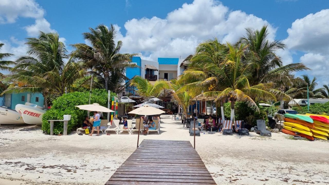 Hotel Machos Mahahual Exterior foto