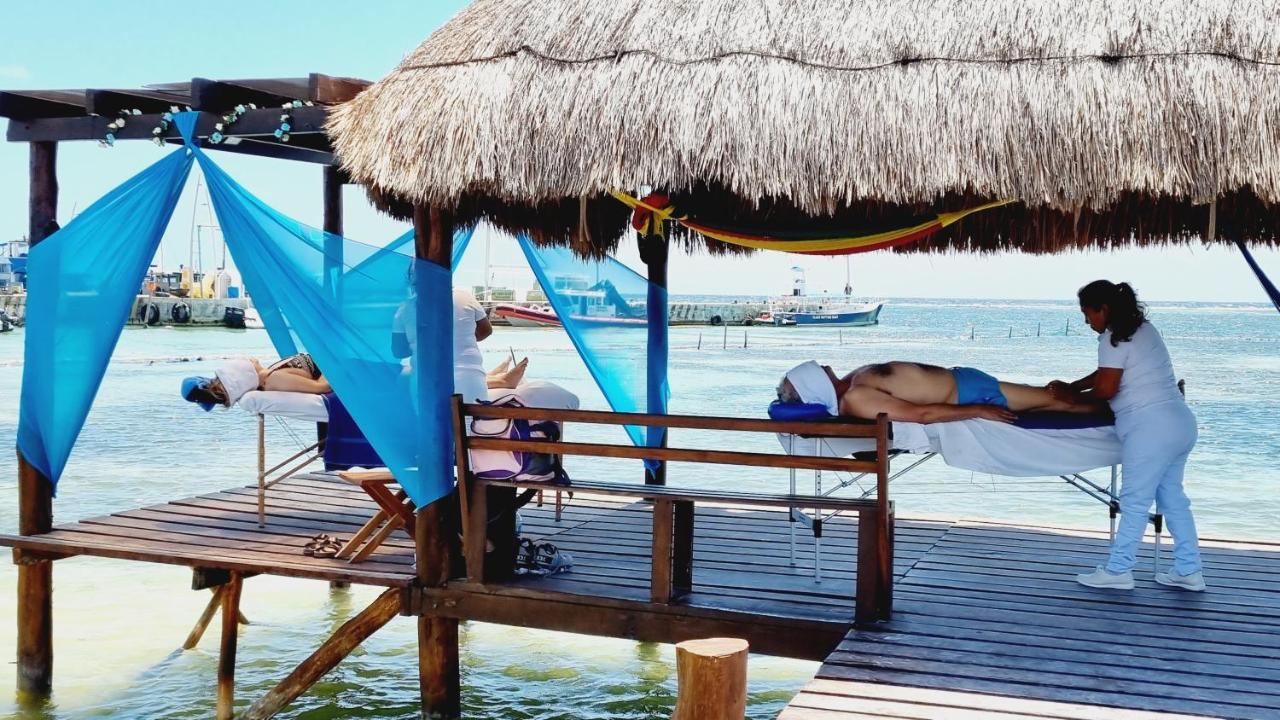 Hotel Machos Mahahual Exterior foto